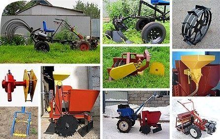 Какое существует навесное для мотоблока (Часть 2)